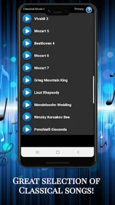 Classical Music Ringtones android App screenshot 3