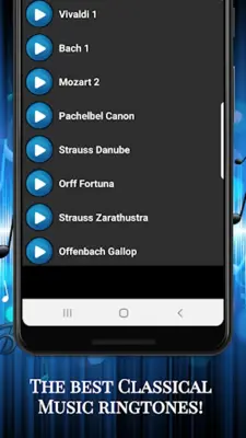 Classical Music Ringtones android App screenshot 6